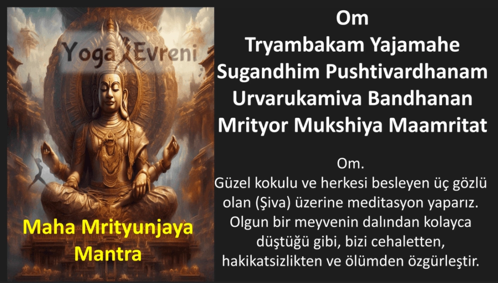 Maha Mrityunjaya mantra anlamı