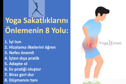 Yoga Sakatlıklarını Önlemenin 8 Yolu