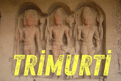 Trimurti: Brahma Vişnu Şiva'nın Hindu Üçlüsü