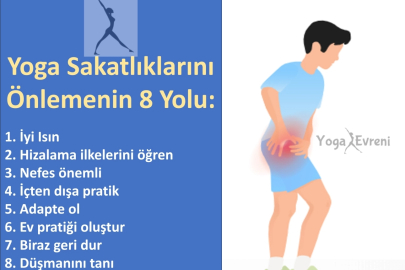 Yoga Sakatlanmalarını Önlemenin 8 Yolu